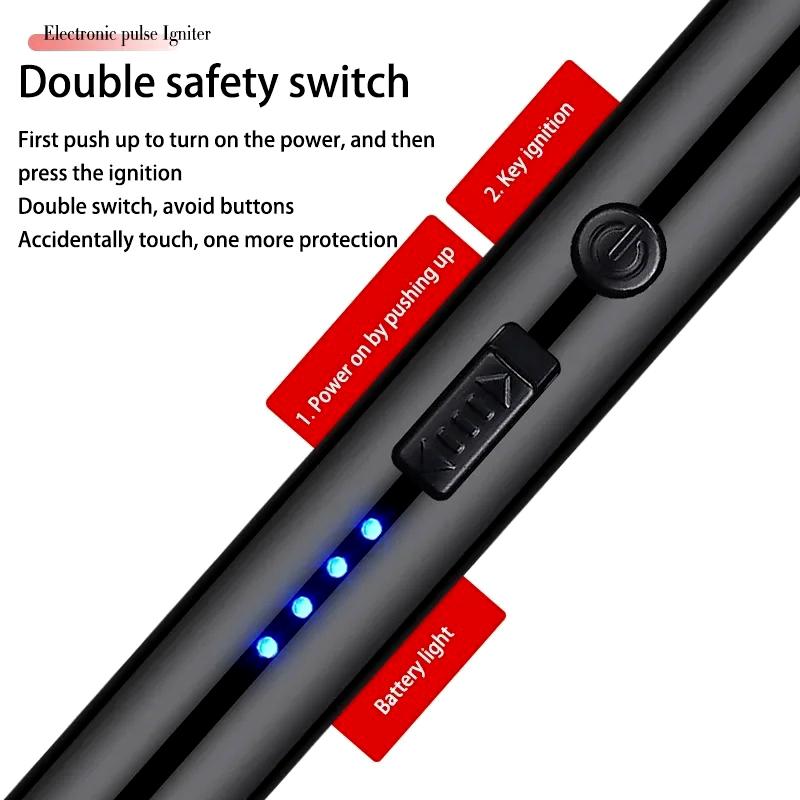 360° Flexible Neck USB Pulse Arc Lighter –