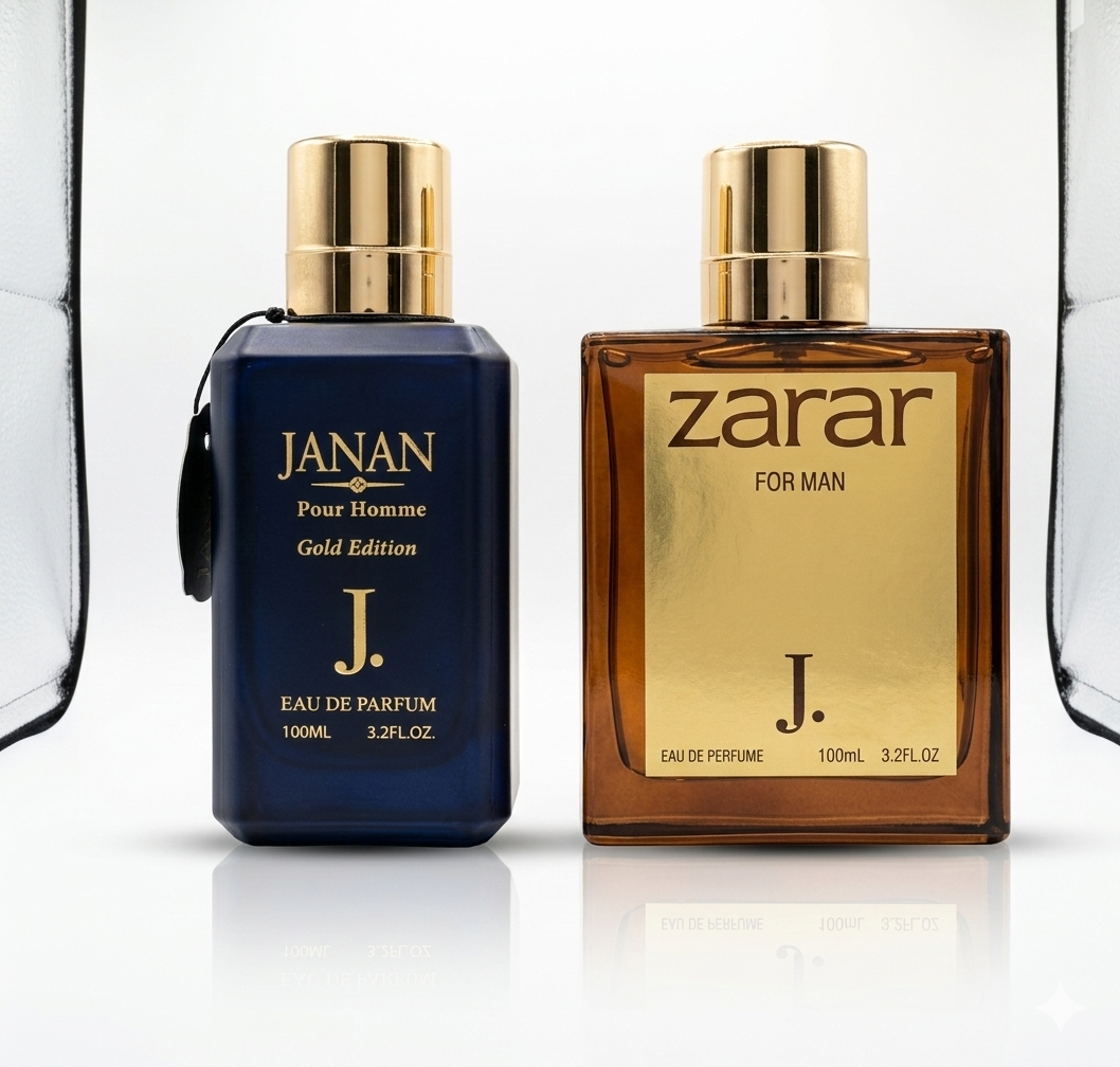 Refreshing Woody Perfume Set - 2 Pcs Long Lasting Fragrance